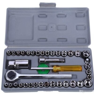 New 2025,s 40pcs Wrench Tool Kit & Screwdriver and Socket Set